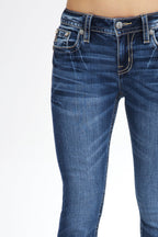 Adina Cross Bootcut Jeans