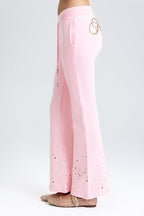 Strobe Rhinestone Sweatpants