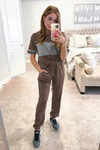 PRETTYGARDEN Women's Two Piece Lounge Sets Spring Summer Jogger Pants Vacation Outfits Travel Airplane Matching Clothes