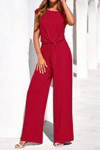 PRETTYGARDEN Women 2 Piece Lounge Sets Casual Summer Outfits Cap Sleeve Strappy Crop Tops Wide Leg Pant Tracksuit