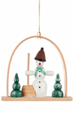 Christian Ulbricht Ornament - Arch With Snowman