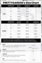 PRETTYGARDEN 2 Piece Sets Casual Ribbed Knit Crop Tube Top Wide Leg Pants Lounge Set