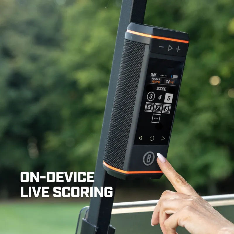 3.5" Color HD Touchscreen & 360° Premium Audio for Clear Visuals and Audible Distances
