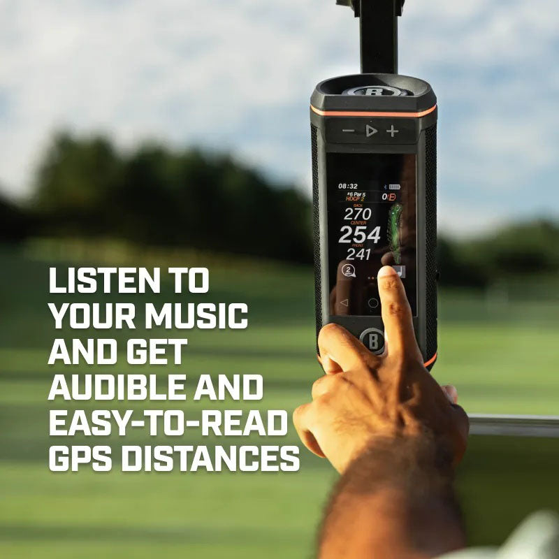 3.5" Color HD Touchscreen & 360° Premium Audio for Clear Visuals and Audible Distances