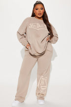 Von Dutch Distressed Wide Leg Pant