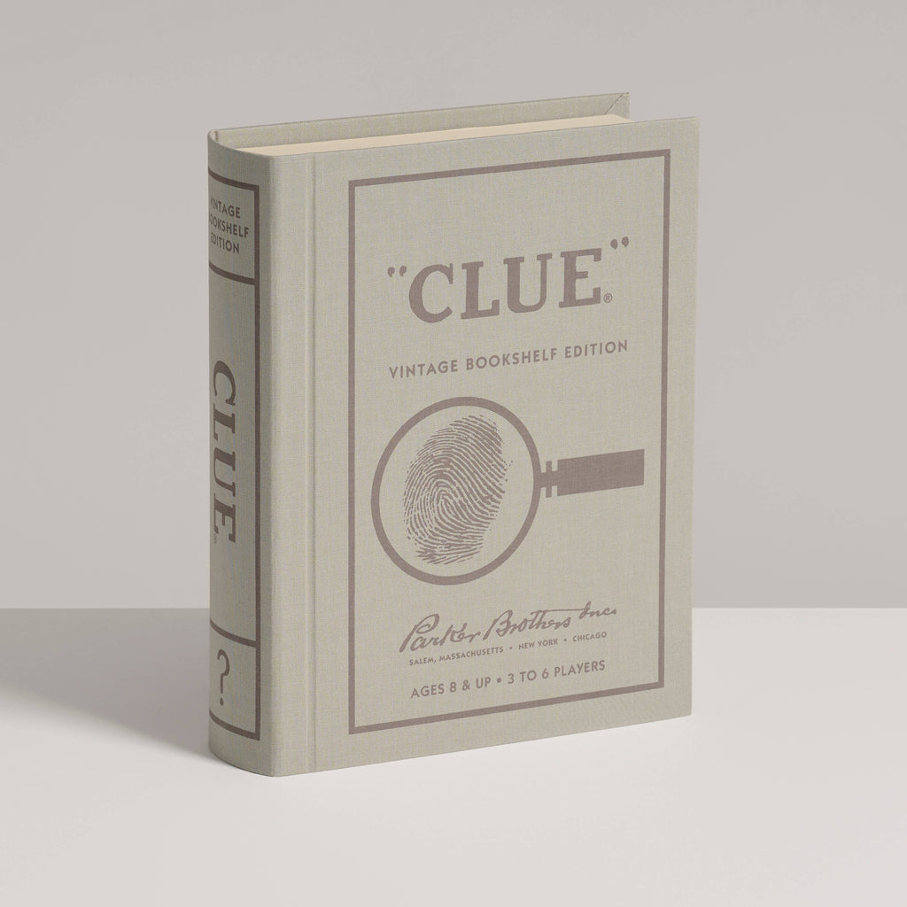 Board Game: Clue Vintage Bookshelf Edition