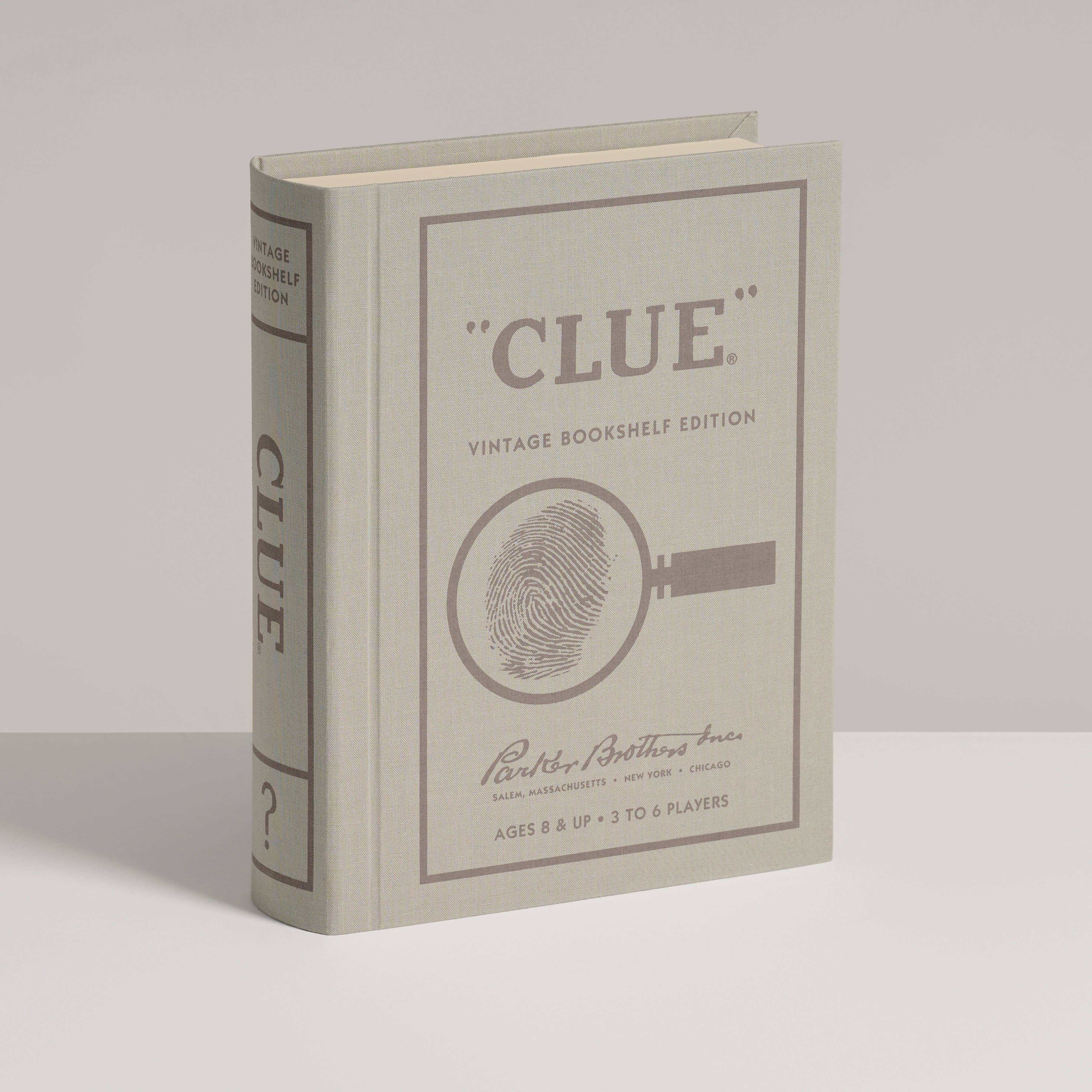 Board Game: Clue Vintage Bookshelf Edition