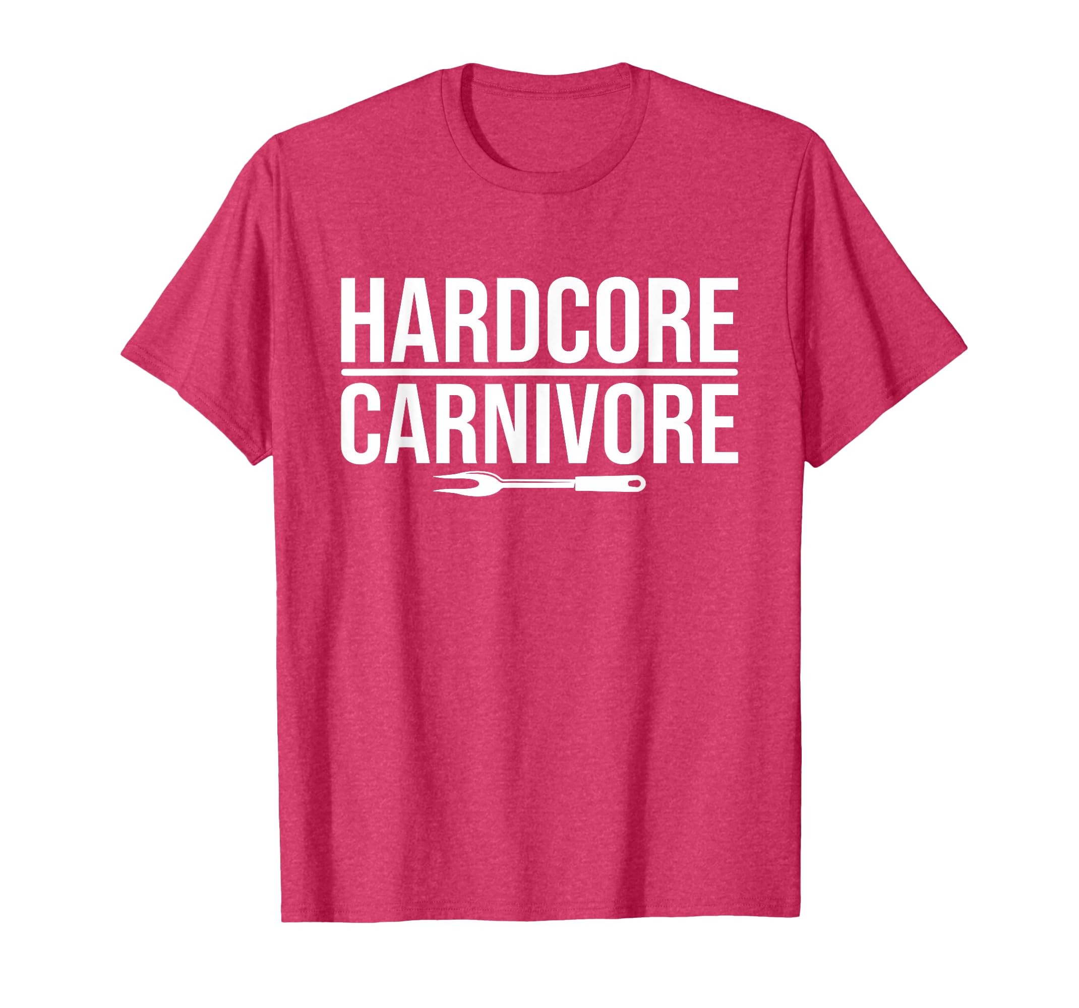 Hardcore Carnivore - Funny Meat BBQ Grilling Smoke T-Shirt