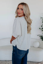 Lorraine Pinstripe Top