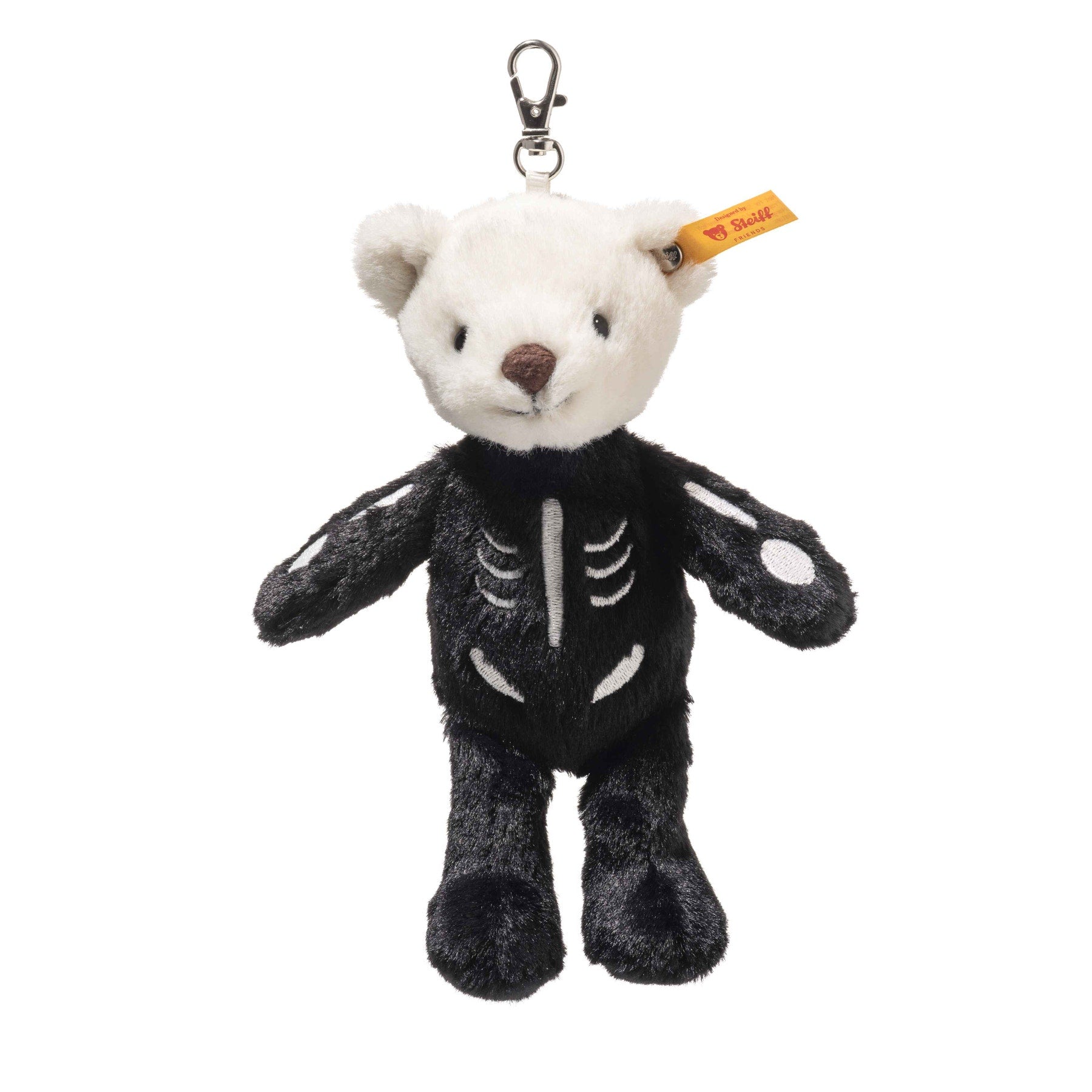 Steiff Mr. Bones Teddy Bear Keychain
