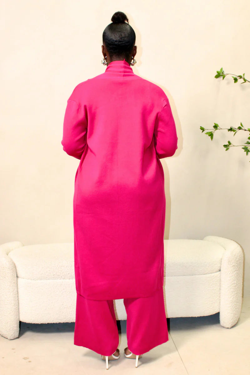 Fuchsia Bliss Two-Piece Set