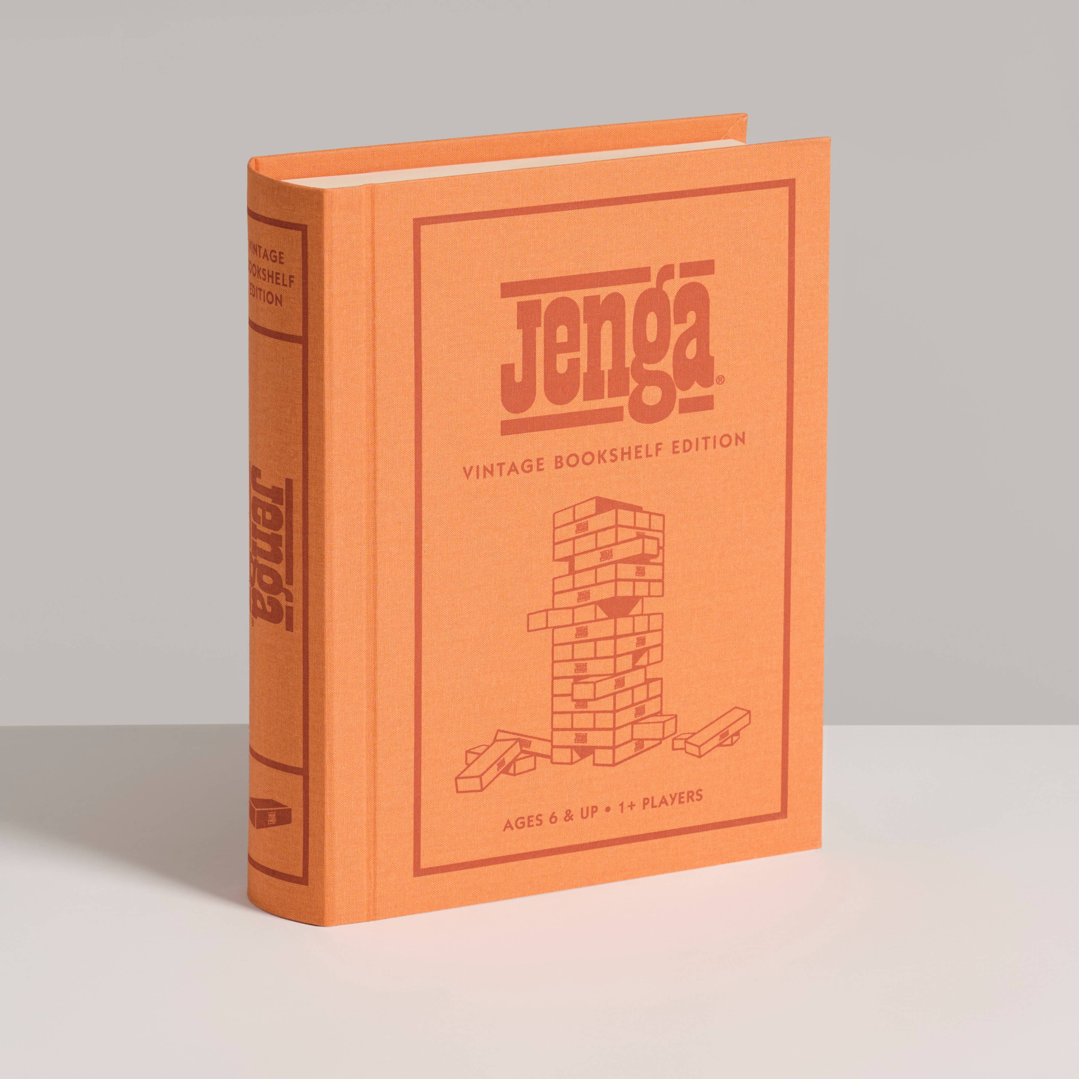 Board Game: Jenga Vintage Bookshelf Edition