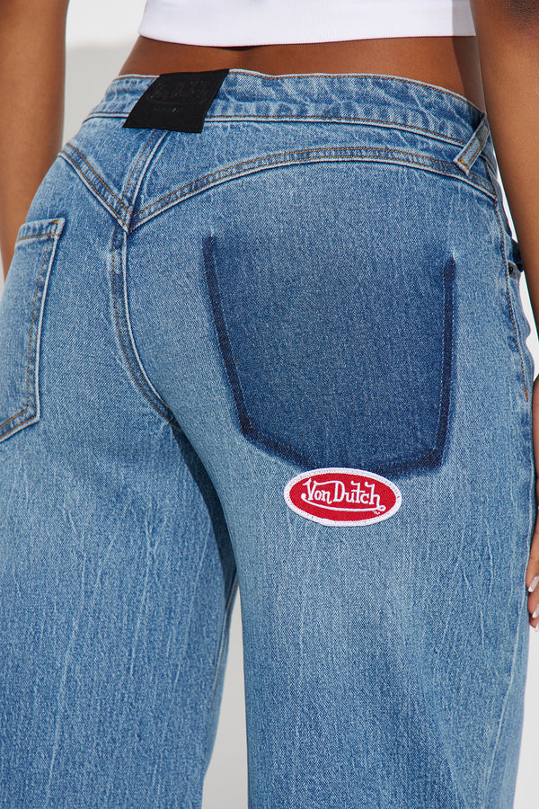 Von Dutch Flame Wide Leg Jeans