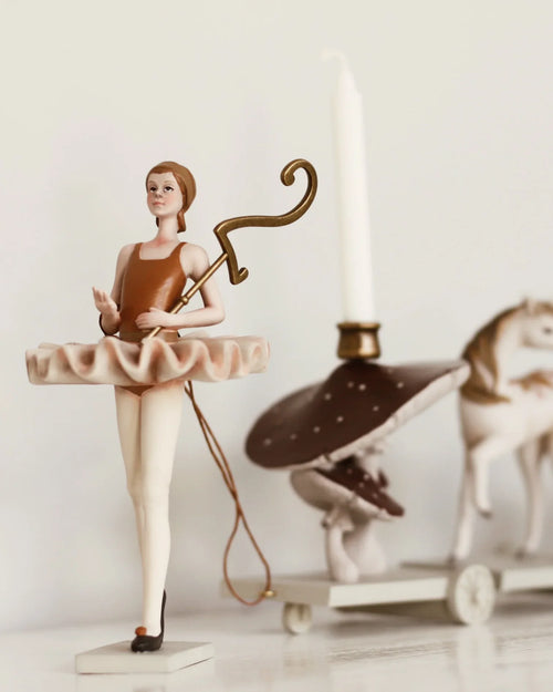 Ballerina Birthday Train With Beeswax Candles