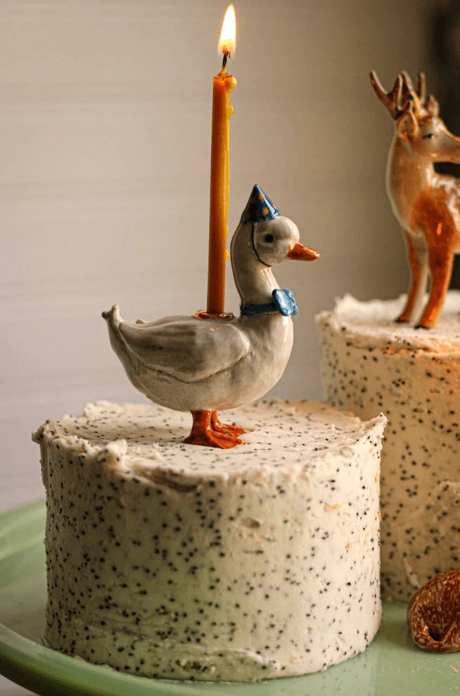 Blue Goose Cake Topper - Final Sale