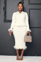 Luxe Feathered Elegance Set