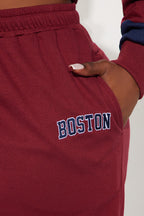 Sporty Day Wide Leg Pant Set