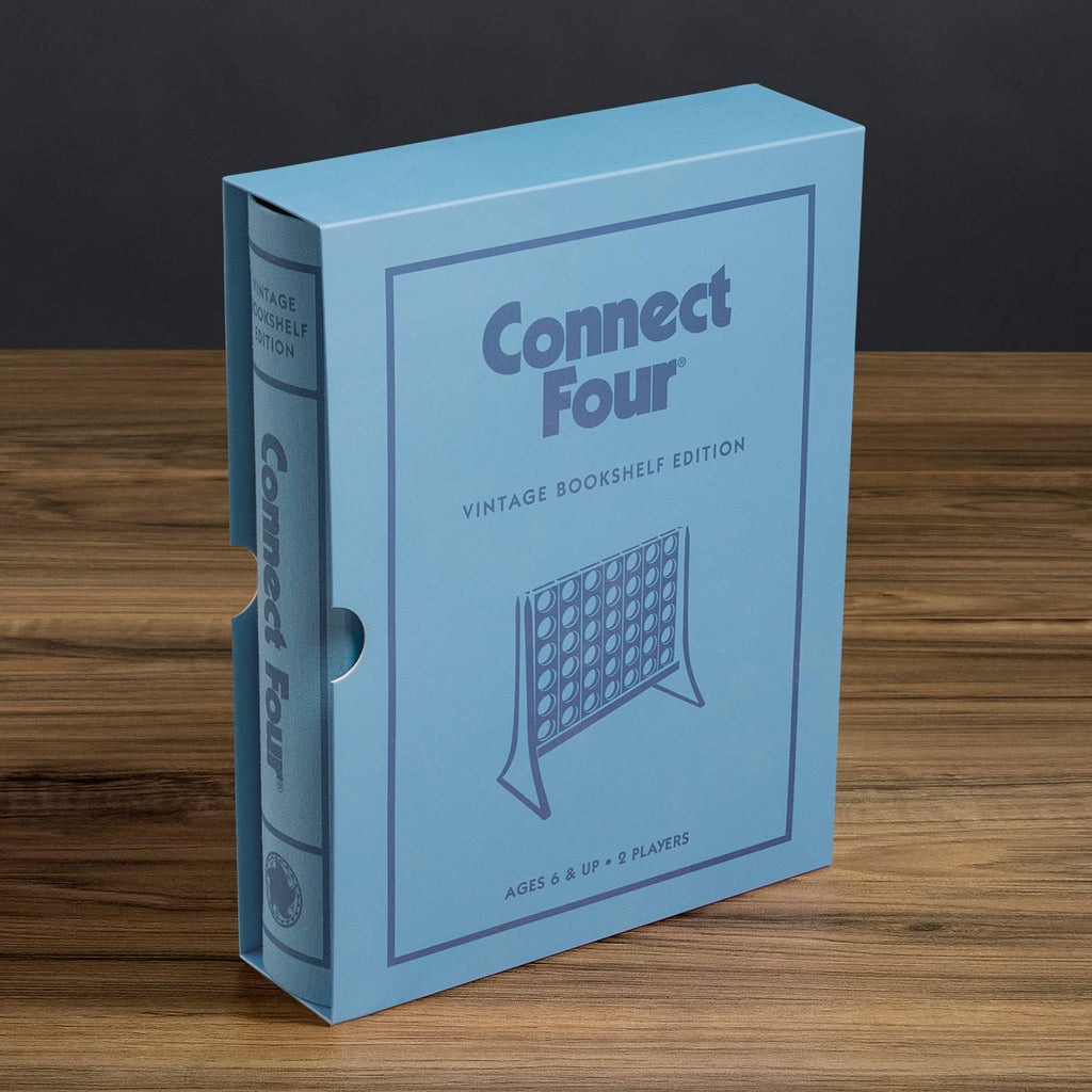 Board Game: Connect 4 Vintage Bookshelf Edition