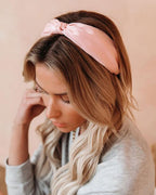 Shine On Twist Headband - Pink