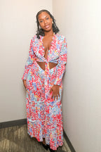 Painted Bloom Two-Piece Set