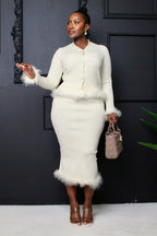 Luxe Feathered Elegance Set