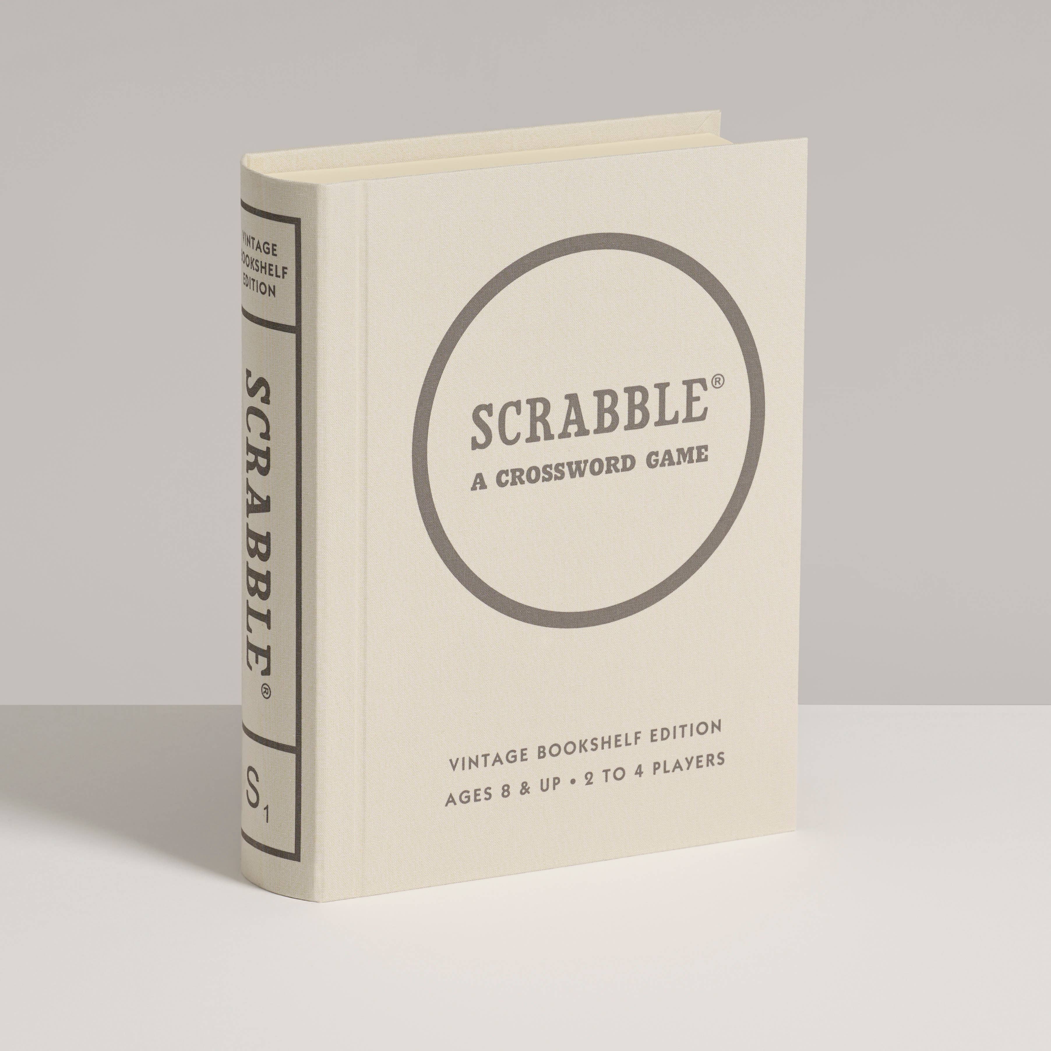 Board Game: Scrabble Vintage Bookshelf Edition