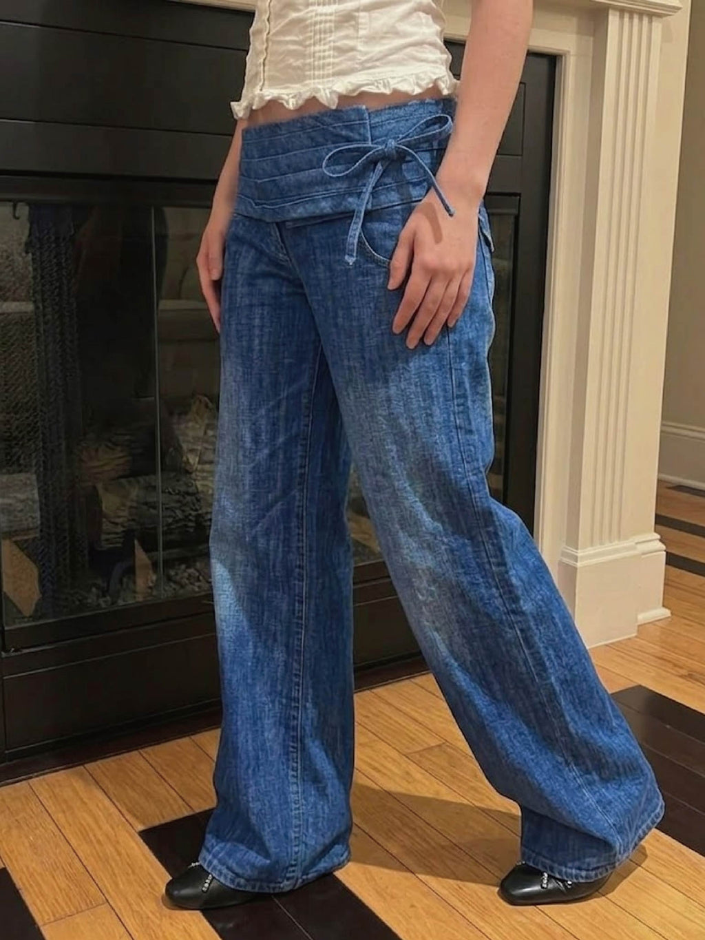 PRE-ORDER Gia Low-Rise Selvedge Denim