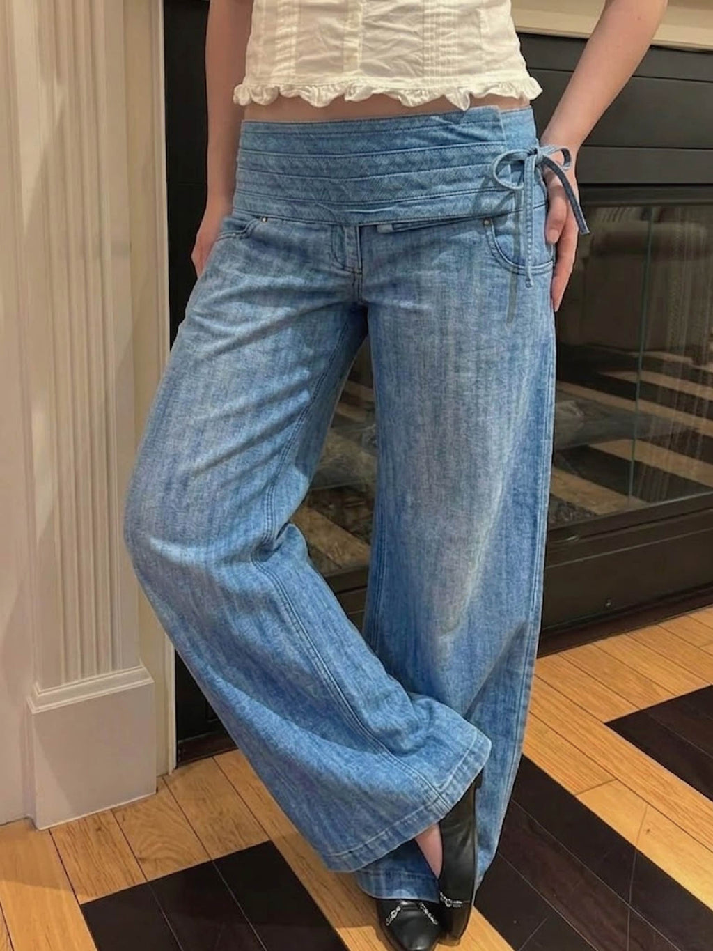 PRE-ORDER Gia Low-Rise Selvedge Denim