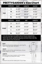 PRETTYGARDEN 2 Piece Outfits Casual Long Sleeve Tunic Tops Legging Pants Lounge Sets Sweatsuits